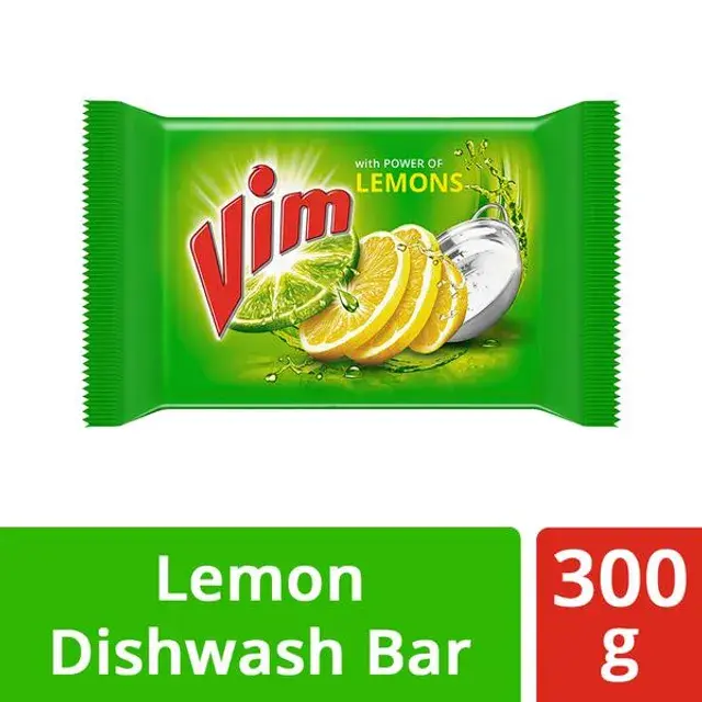 Vim Lemon Dishwash Bar 300 g