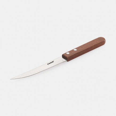 Rena Steak Knife Plain Wooden Handle 1N