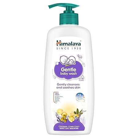 Himalaya Gentle Baby Wash Gently Cleanses & Soothes Skin, 200Ml