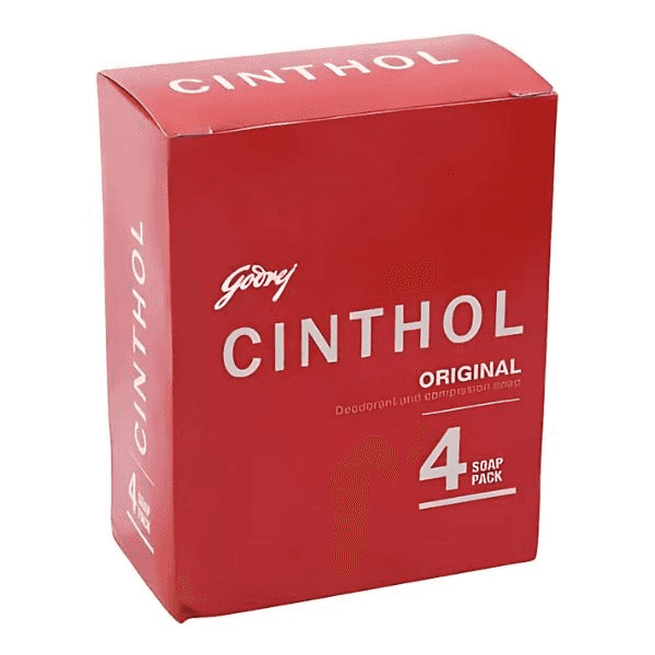 Cinthol Original Deo & Complexion Soap 100 g (Pack of 4)