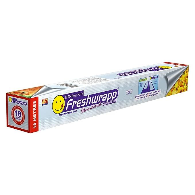 Hindalco Freshwrapp Standard aluminium Foil, 18 mtr