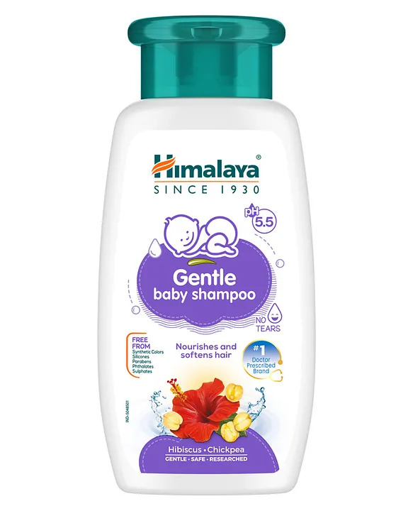 Himalaya Gental Baby Shampoo Nourishes & Softens Hair, 200Ml