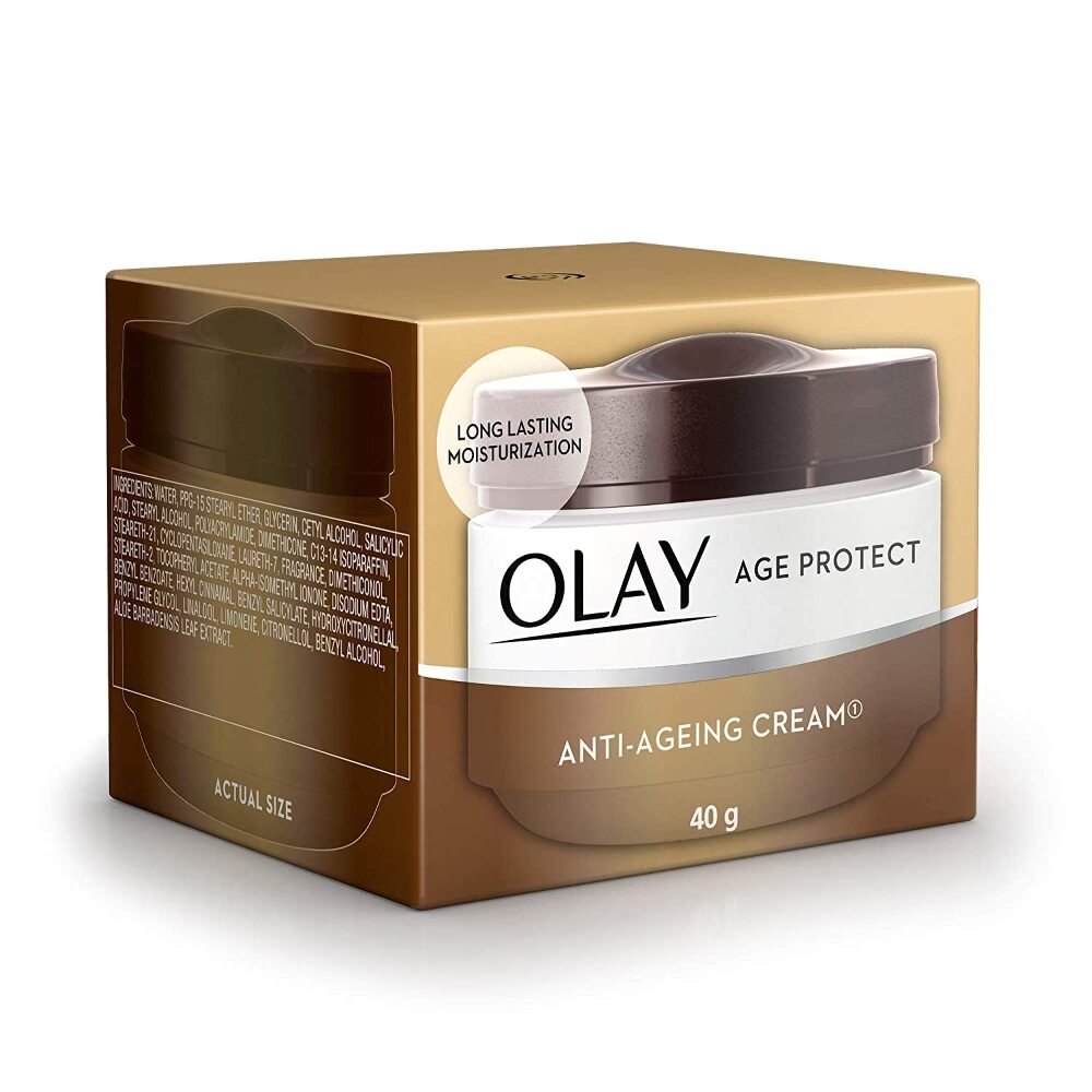Olay Age Protect Anti Ageing Cream, 40 gm