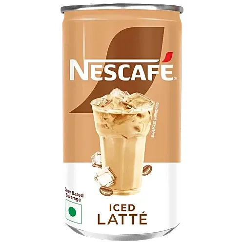 Nescafe Iced Latte Cold Coffee, 170 ml Can