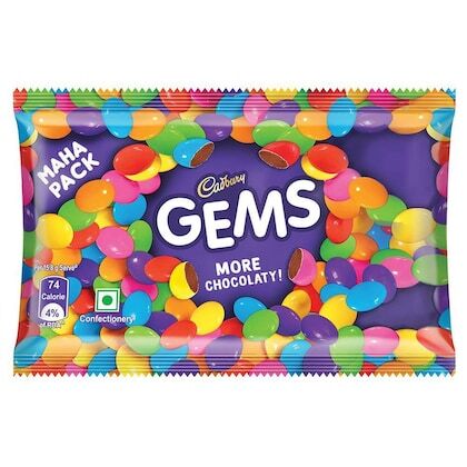 Cadbury Gems More Chocolaty Maha Pack, 15.8G