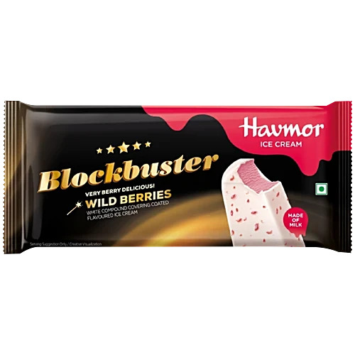 Havmor Wild Berries Blockbuster Ice Cream 80ml
