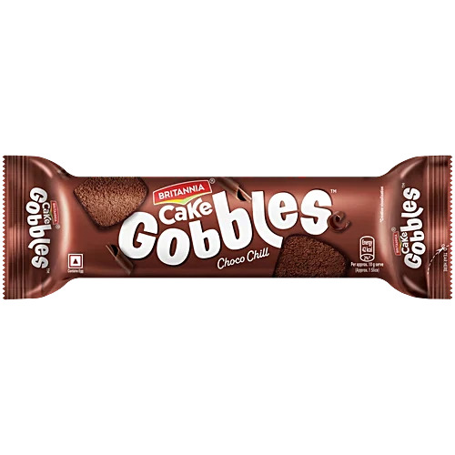 Britannia Cake Gobbles Choco Chill, 100g