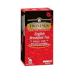Twinings English Classics English Breakfast Tea 25N