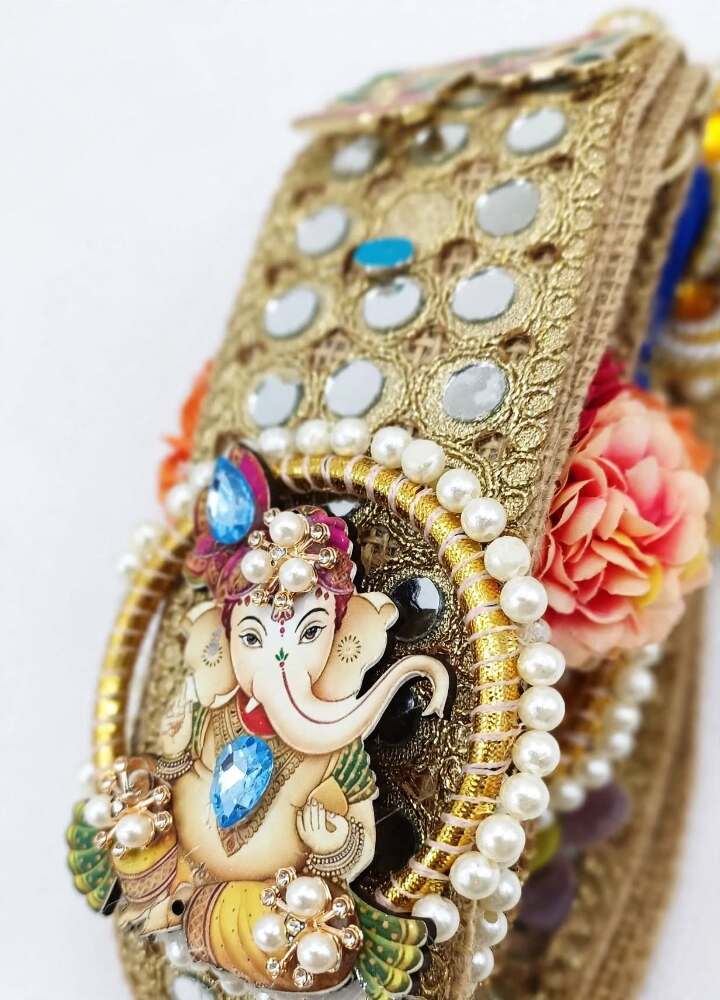 Shubh Labh Handmade Door Hanging For Diwali Decoration 1pc