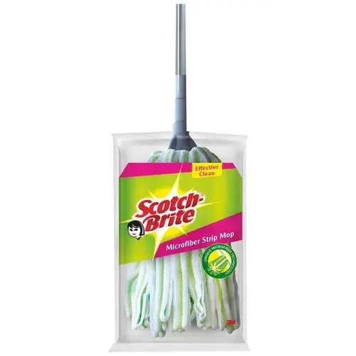 Scotch-Brite Microfiber Strip Mop, 1 Pack