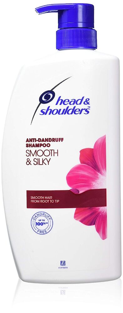 Head & Shoulders Smooth and Silky Anti Dandruff Shampoo (1000ml)