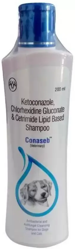 INTAS CONASEB Anti-fungal Natural Dog Shampoo  (200 ml)