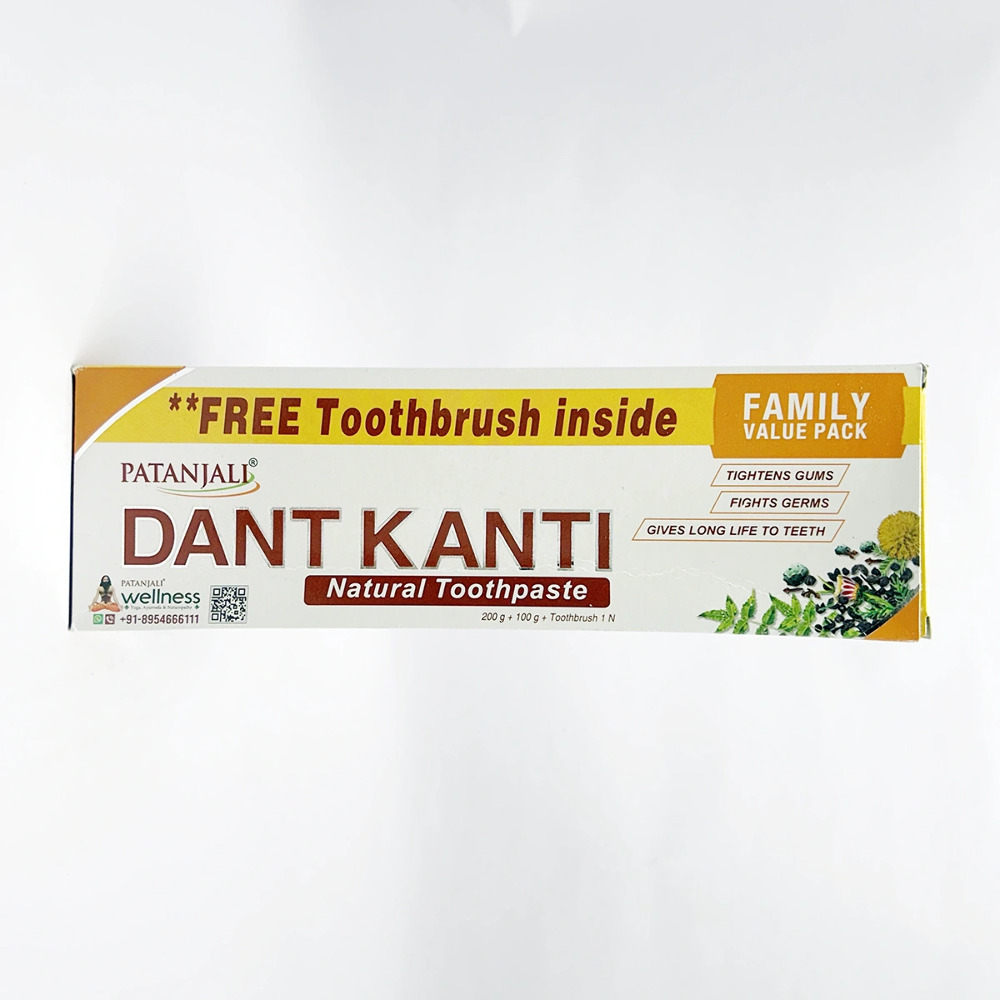 Patanjali Dant Kanti Natural Tooth Paste 300gm