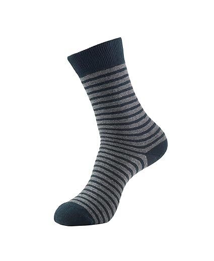 Jockey Elance Crew Lenftg Cotton Socks (7095-0110 ASSTD BKD11) 18 cm
