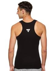 Jockey 9922 Men's Super Combed Cotton Rib Racer Back Styling Round Neck Gym Vest