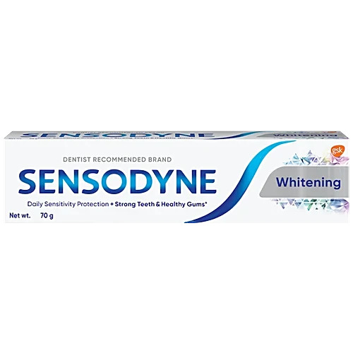 Sensodyne Whitening Triple Cleaning Action Toothpaste, 70g