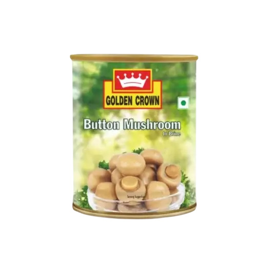 Golden Crown Button Mushroom In Brine 800G