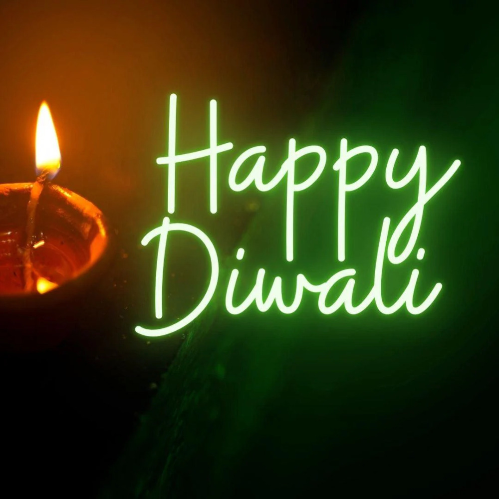 LED Happy Diwali Decoration Lights, 15