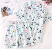 Ladies White Night Suit PRINTED S,L,M,XL