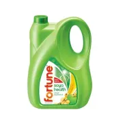 Fortune Soya Health Refined Soyabean Oil, 5 Ltr Can