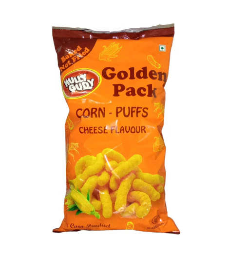 Hully Gully Golden Pack Corn-Puffs Cheese Flavour 110g