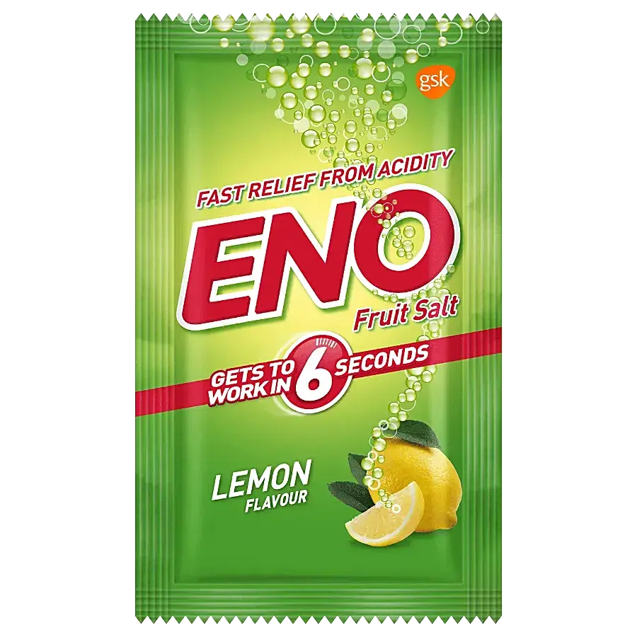 Eno Fruit Salt - Lemon Flavor, 5 g