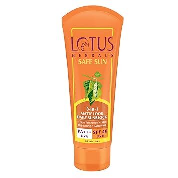 Lotus 3in1 Sun Block SPF 40 100g