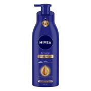 Nivea Body Lotion For Extremely Dry Skin, Oil In Lotion Ultra Rich, With Natural Almond Oil & Vitamin E, 48H Moisture Care, 400ml