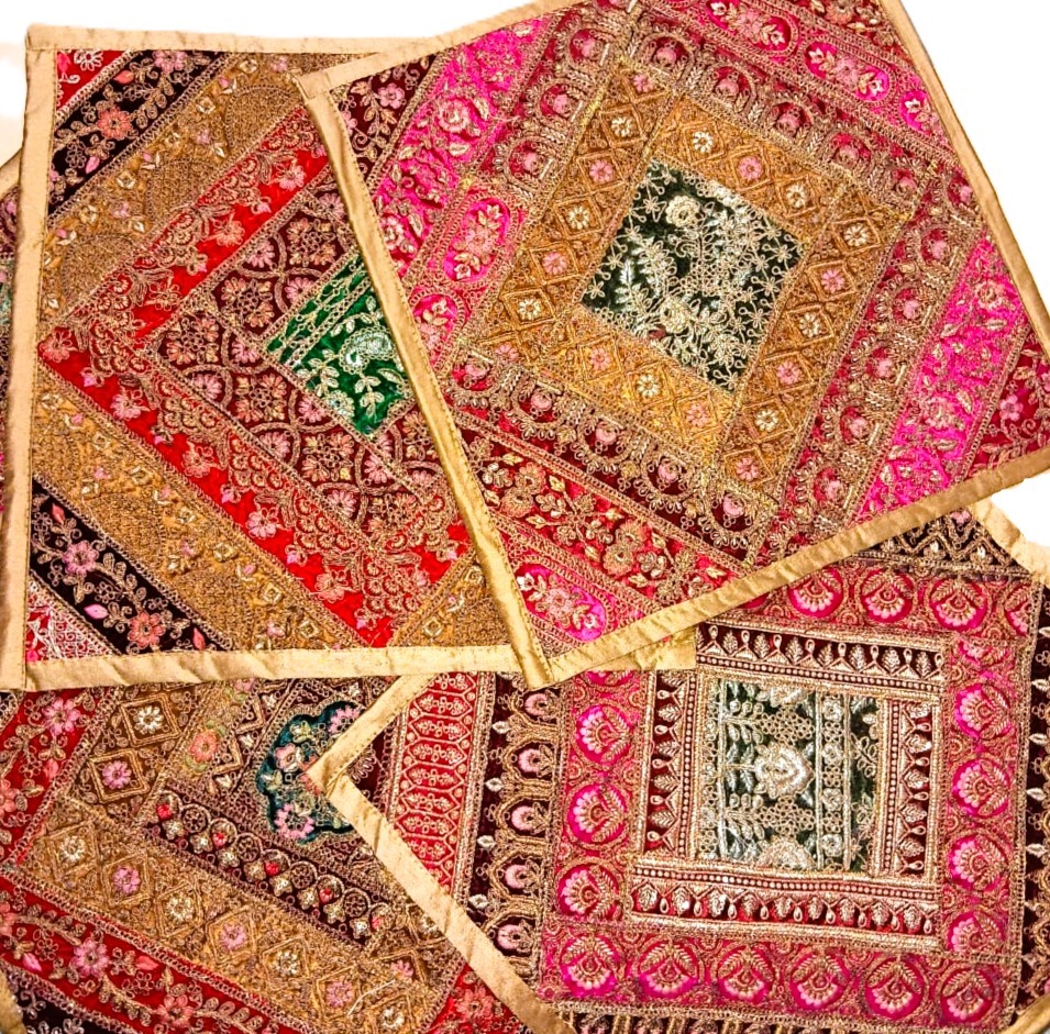 Premium Embroidered Cushions Cover