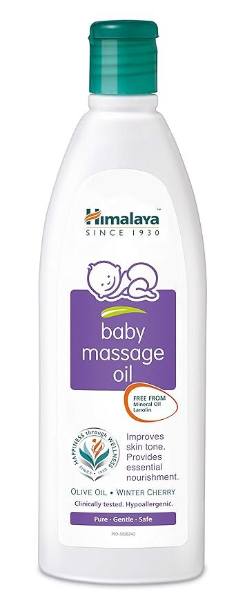 Himalaya Baby Message Oil 150ml( free 50g)