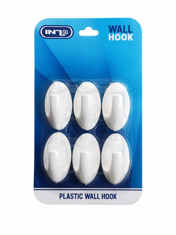 Inzo Plastic Wall Hook 1N