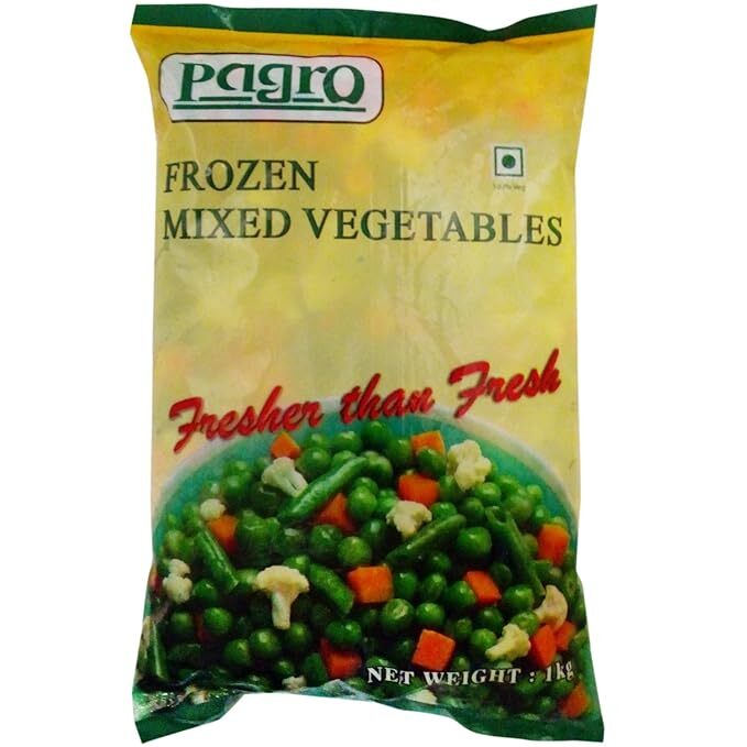 Pagro Frozen Mixed Vegetables 1kg