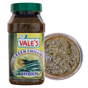 Vales Green Chillies Chukh 450g