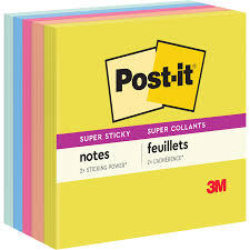 Post-it Sticky Note Pad 3M 200 Sheet(7.6cm*7.6)