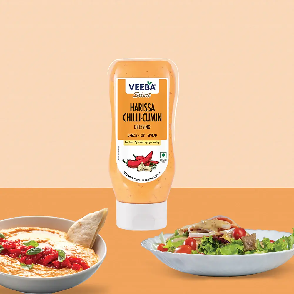 VEEBA Harissa Chilli Cumin Dressing, 300 g