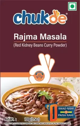 BULK DEAL - Chukde Spices Rajma Masala, 100 gm ( Pack of 10 )