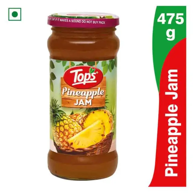 Tops Pineapple Jam, 475 gm