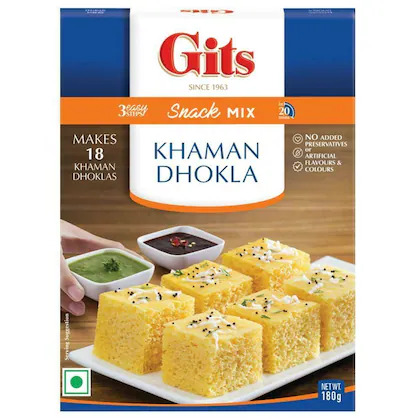 Gits snack Mix Khaman Dhokla 180g