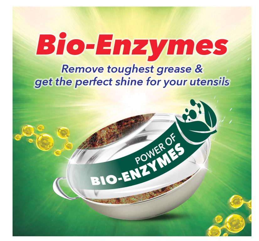 Exo Anti-Bacterial Round with Bio-Enzyme Ginger Dishwash Bar 700 g