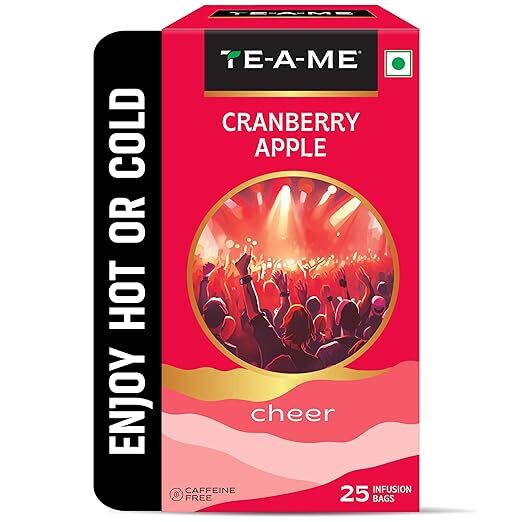 Teame cranberry apple cheer 25 bags