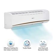 AmazonBasics 1.5 Ton 3 Star Inverter Split AC (White, Anti-Bacterial, Turbo Mode) AB2020INAC021
