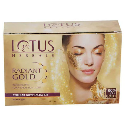 Lotus Herbals Radiant Gold Facial Kit 1N