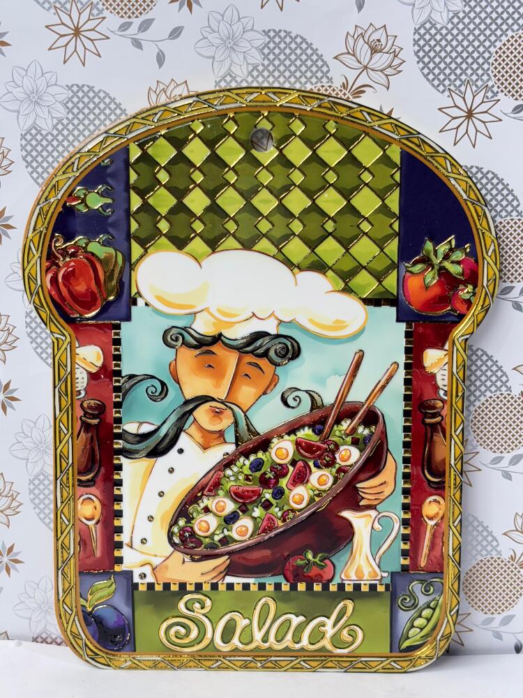 Canvas Chef Painting Wall Decor