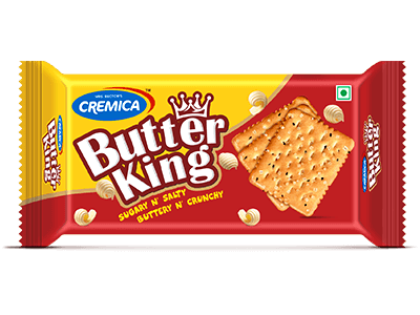 Cremica Butter King Biscuits, 88 g