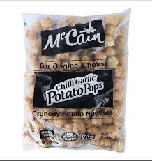Mccain Chilli Garlic Potato Pops 1.5Kg