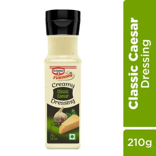 Dr. Oetker Funfoods Creamy Classic Caesar Dressing, 210 g