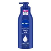 NIVEA Body Milk Nourishing Lotion With Deep Moisture Serum & 2X Almond Oil, 400 ml
