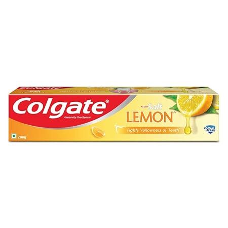 Colgate Active Salt Lemon Toothpaste 200 g