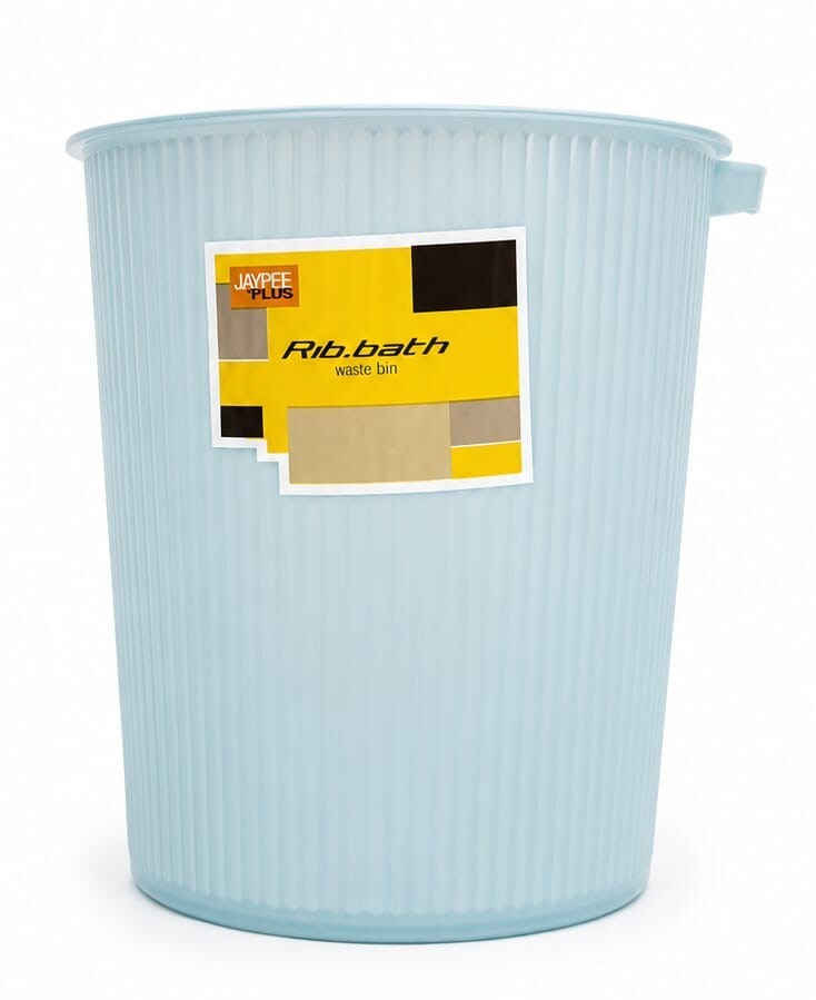 Jaypee Plus Rib. Bath Waste Bin Lucent 1N