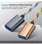 2 in 1 OTG Adapter Cable Micro USB+USB C to USB 3.0